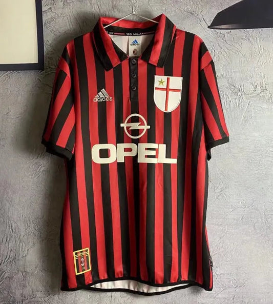 AC Milan Retro Home Kit 99/00