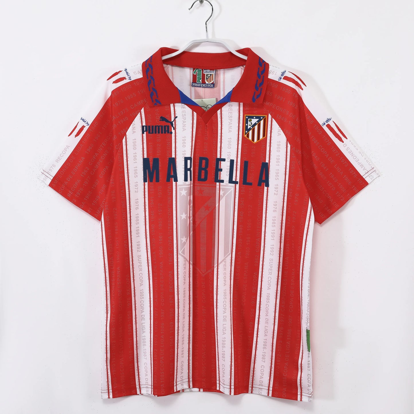 Atletico Madrid Retro Home Kit 95/96