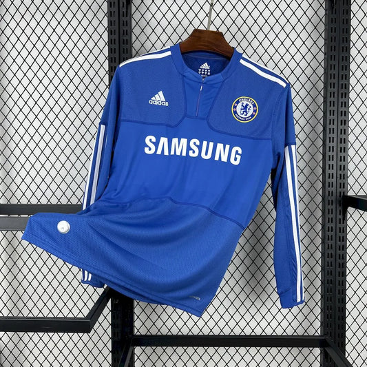 Chelsea Retro Long Sleeve Home Kit 09/10