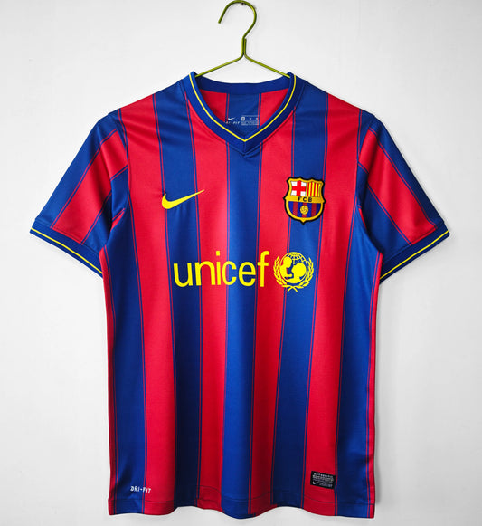 Barcelona Retro Home Kit 09/10