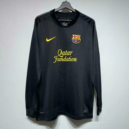 Barcelona Retro Long Sleeve Away Kit 11/12