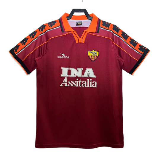 AS Roma Retro Home Kit 98/99