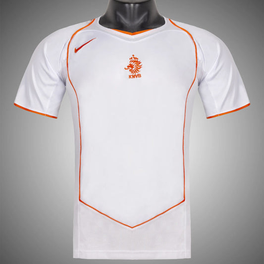Netherlands Retro Away Kit 03/04