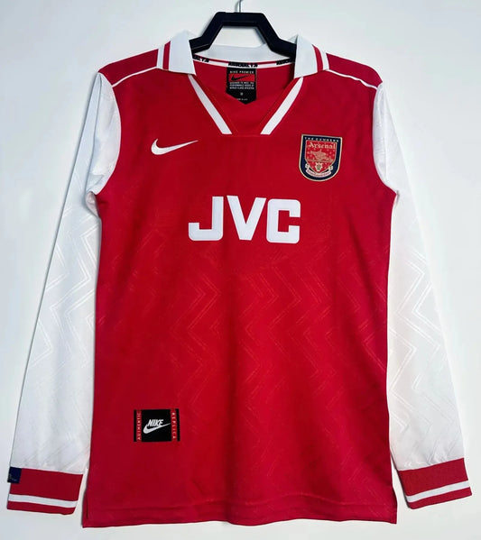Arsenal Retro Long Sleeve Home Kit 96/97