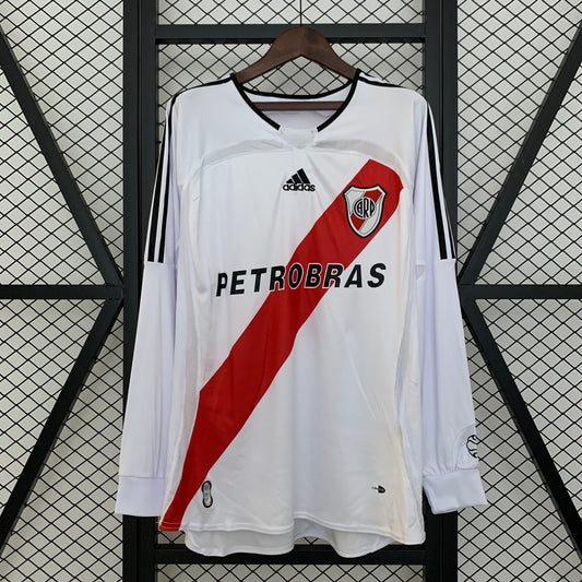 River Plate Retro Long Sleeve Home Kit 06/07