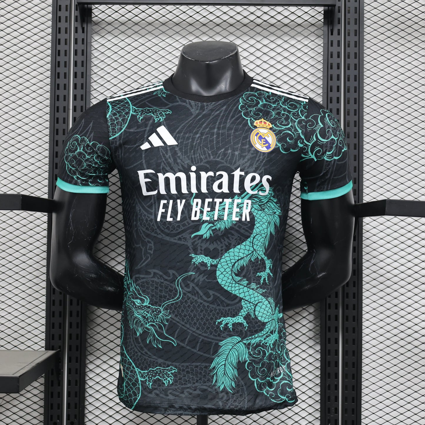 Real Madrid Black & Blue Dragon Special Kit 24/25