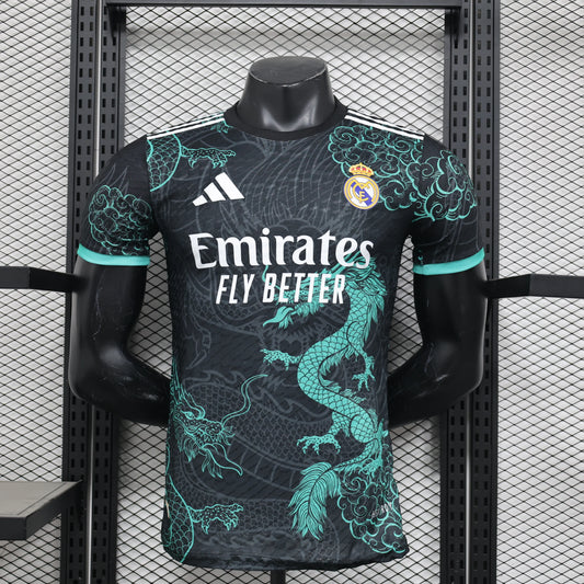 Real Madrid Black & Blue Dragon Special Kit 24/25