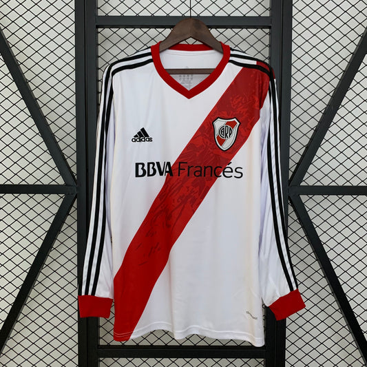 River Plate Retro Long Sleeve Home Kit 13/14