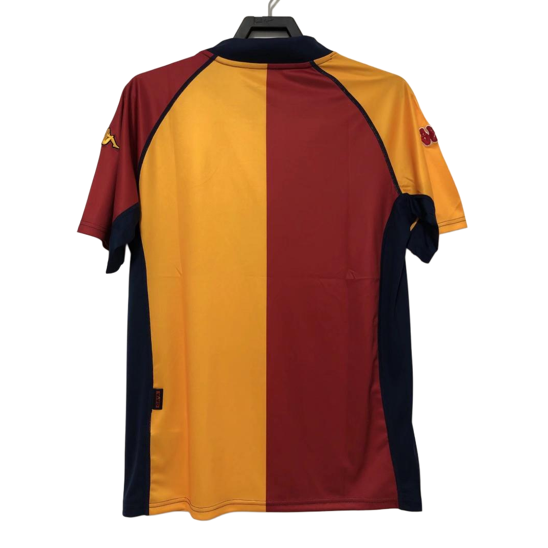 AS Roma Retro Home Kit 01/02