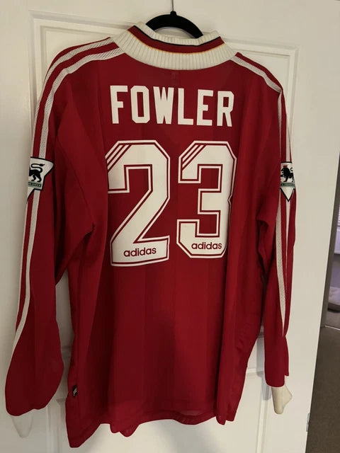 Liverpool Retro Long Sleeve Home Kit 95/96