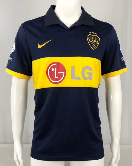 Boca Juniors Retro Home Kit 09/10