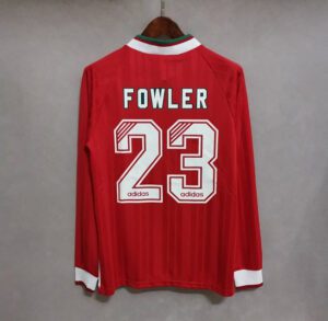 Liverpool Retro Long Sleeve Home Kit 93/95