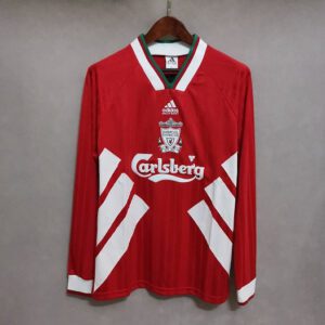 Liverpool Retro Long Sleeve Home Kit 93/95