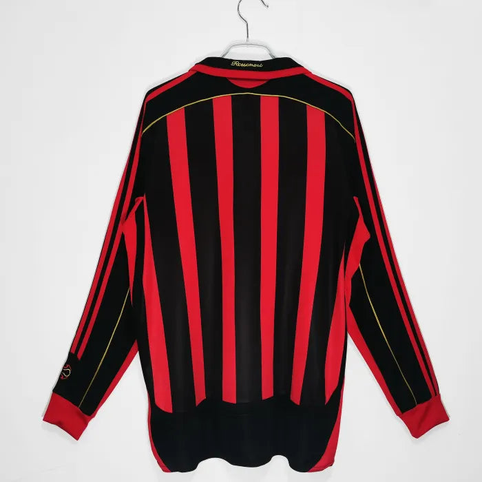 AC Milan Retro Long Sleeve Home Kit 06/07