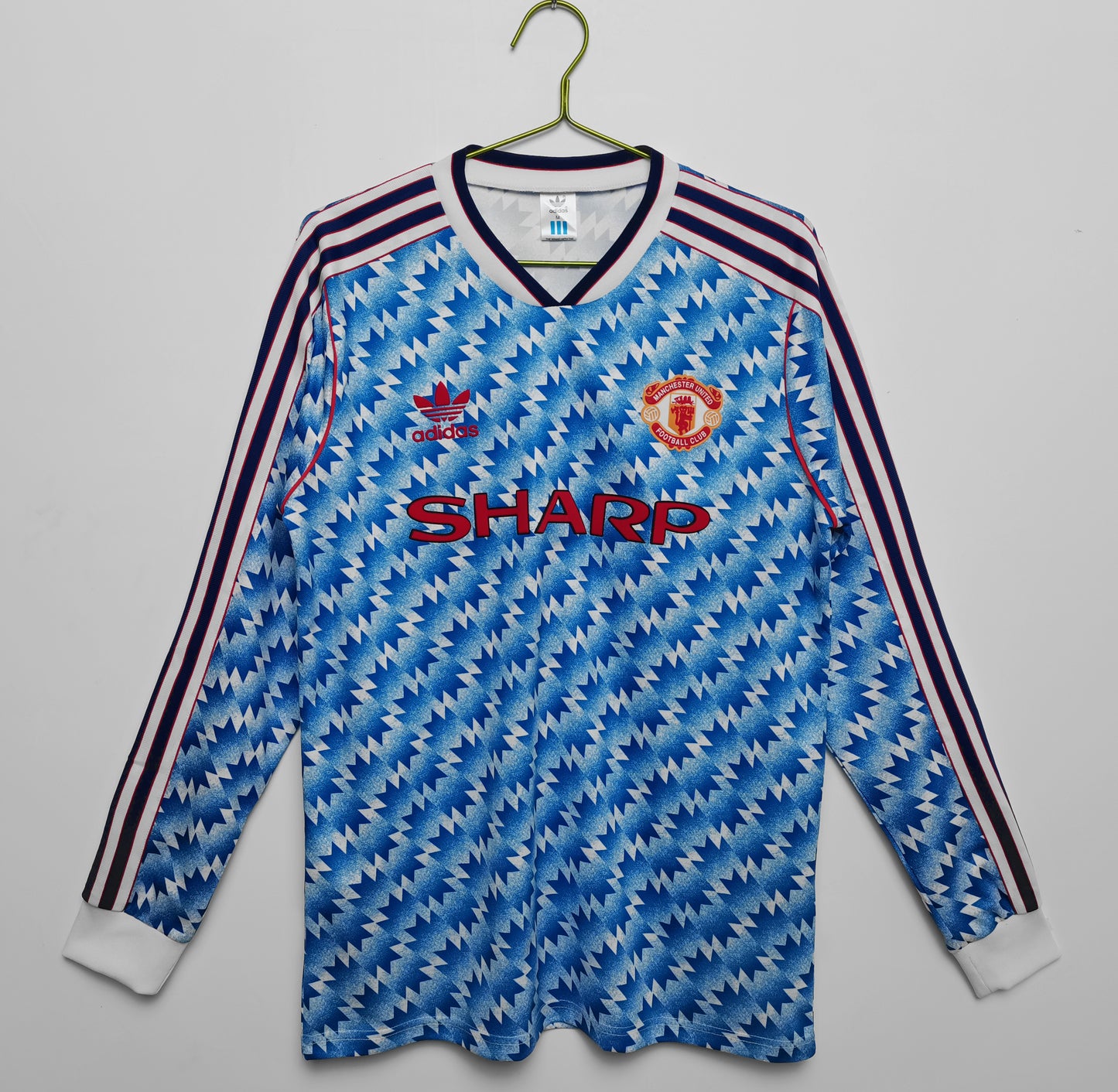 Manchester United Retro Long Sleeve Away Kit 90/92