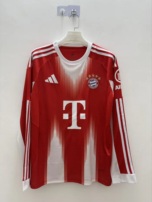Bayern Munich Long Sleeve Home Kit 25/26