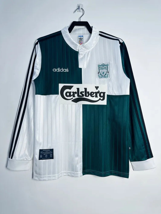 Liverpool Retro Long Sleeve Away Kit 95/96