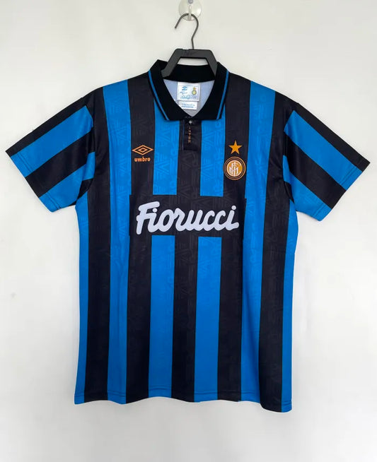 Inter Milan Retro Home Kit 92/93