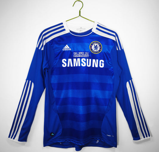 Chelsea Retro Long Sleeve Champions League Final Home Kit 11/12