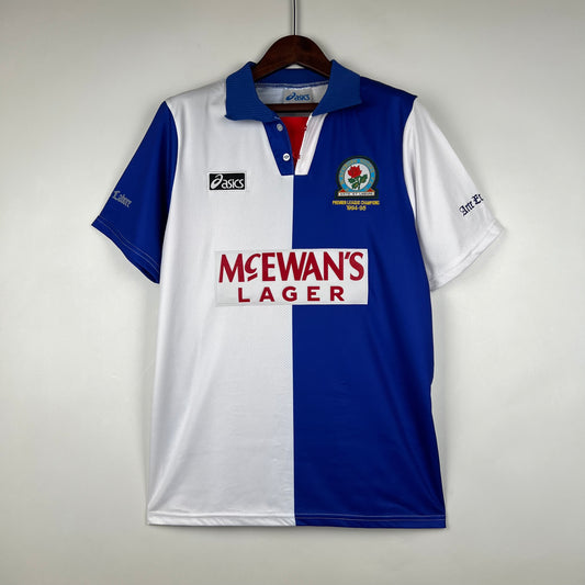Blackburn Rovers Retro Home Kit 95/96