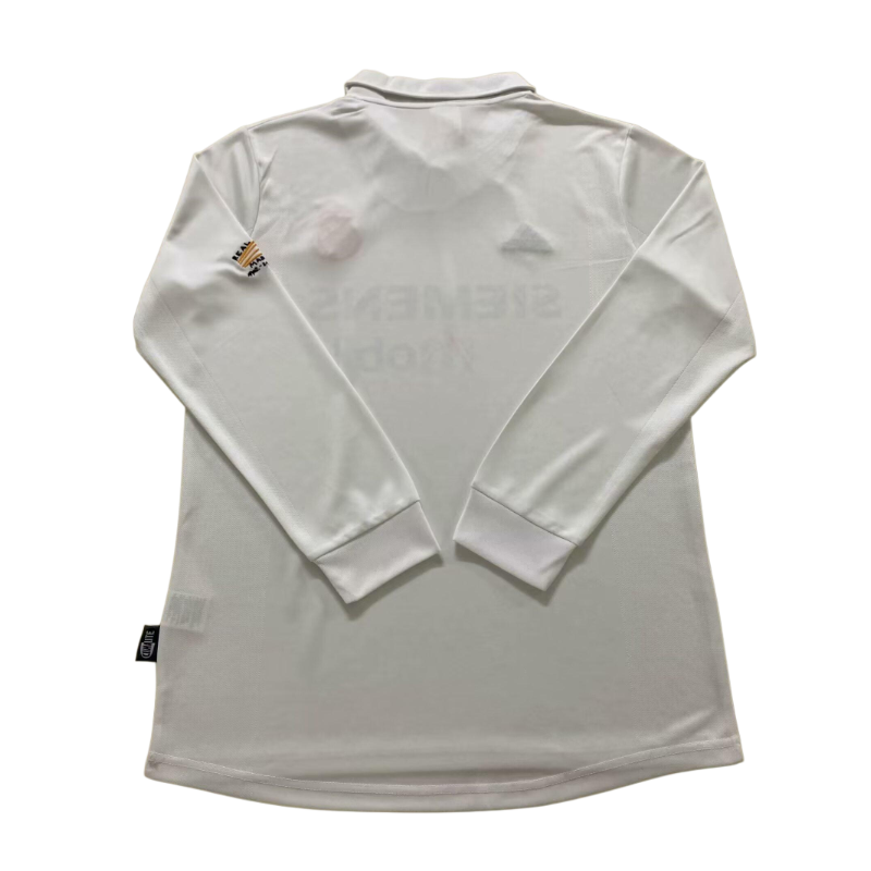 Real Madrid Retro Long Sleeve Home Kit 02/03