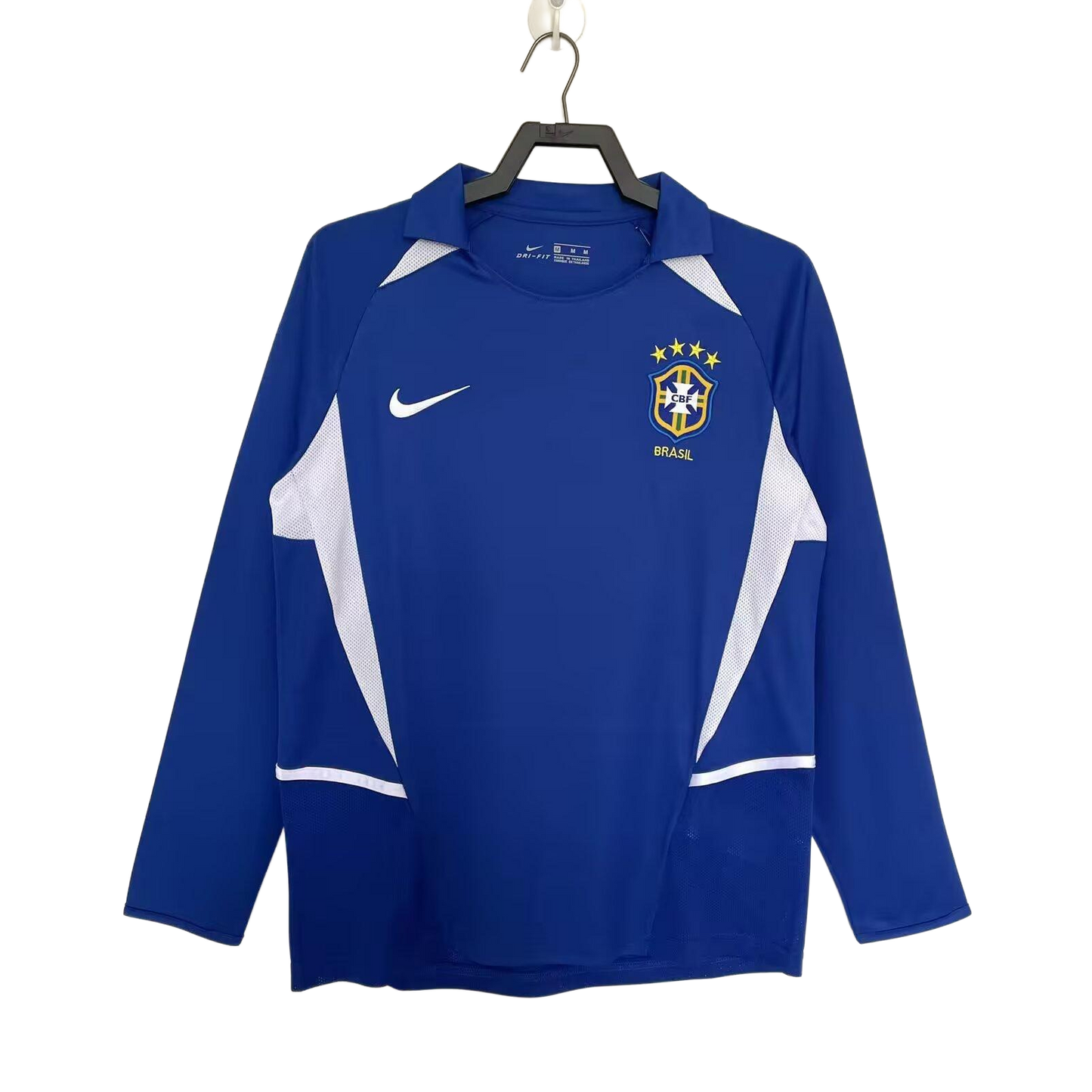 Brazil Retro Long Sleeve Away Kit 01/02