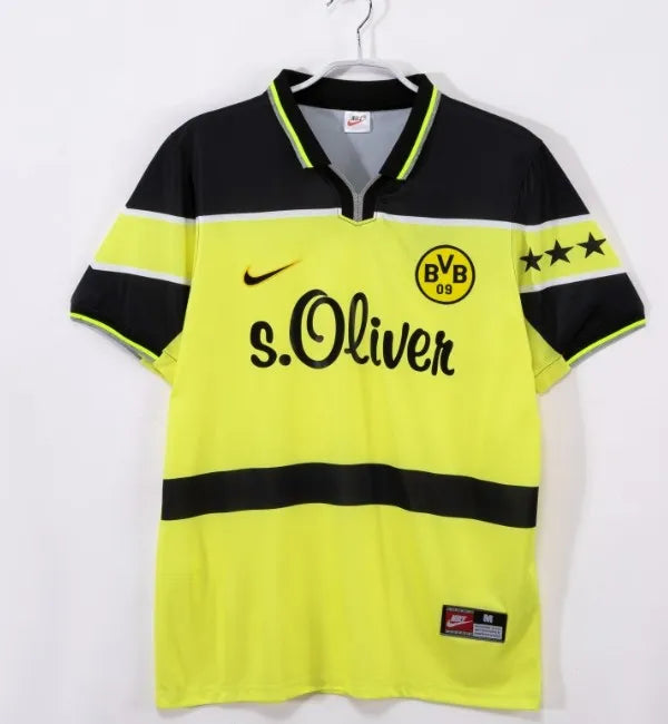 Borussia Dortmund Retro Home Kit 97/98