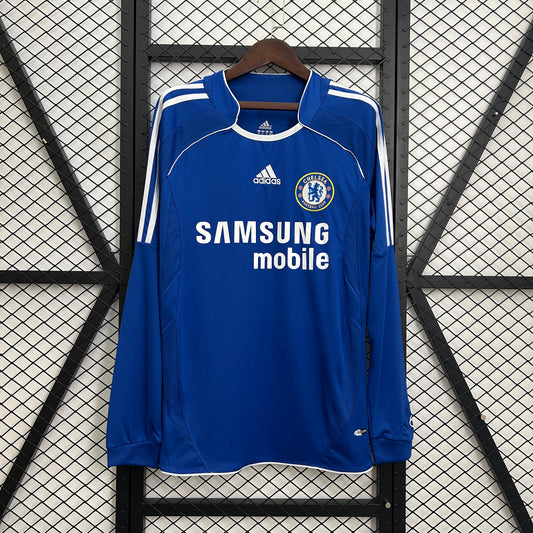 Chelsea Retro Long Sleeve Home Kit 06/07