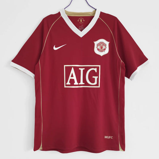 Manchester United Retro Home Kit 06/07