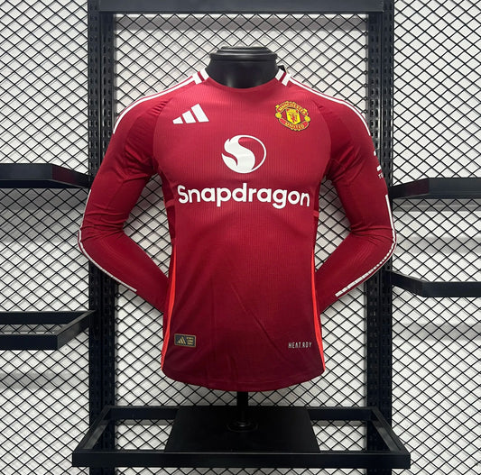 Manchester United Long Sleeve Home Kit 24/25