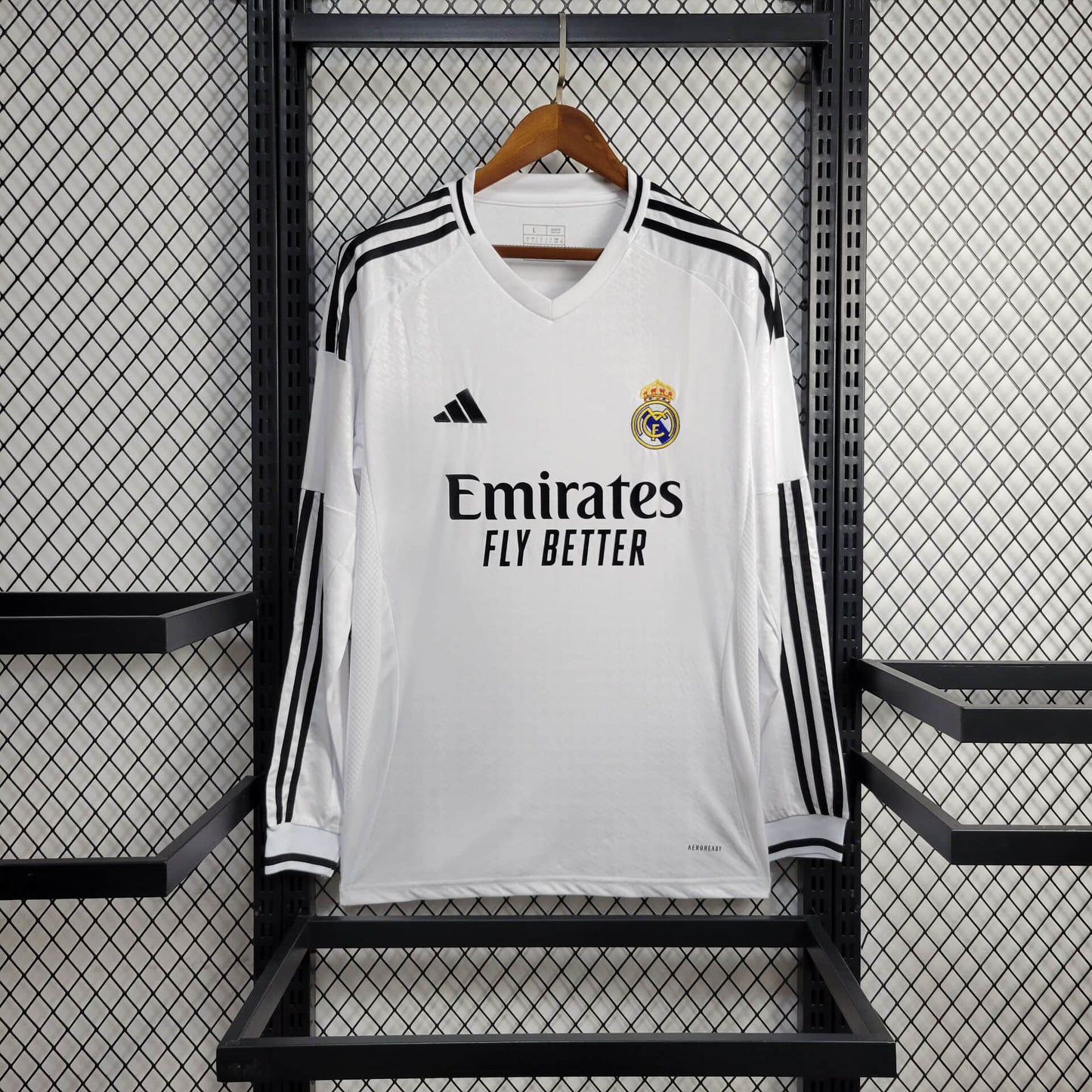Real Madrid Long Sleeve Home Kit 24/25