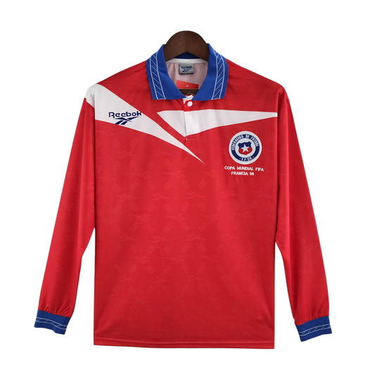 Chile Retro Long Sleeve Home Kit 97/98