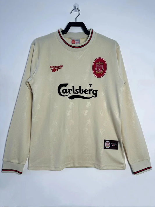 Liverpool Retro Long Sleeve Away Kit 96/97