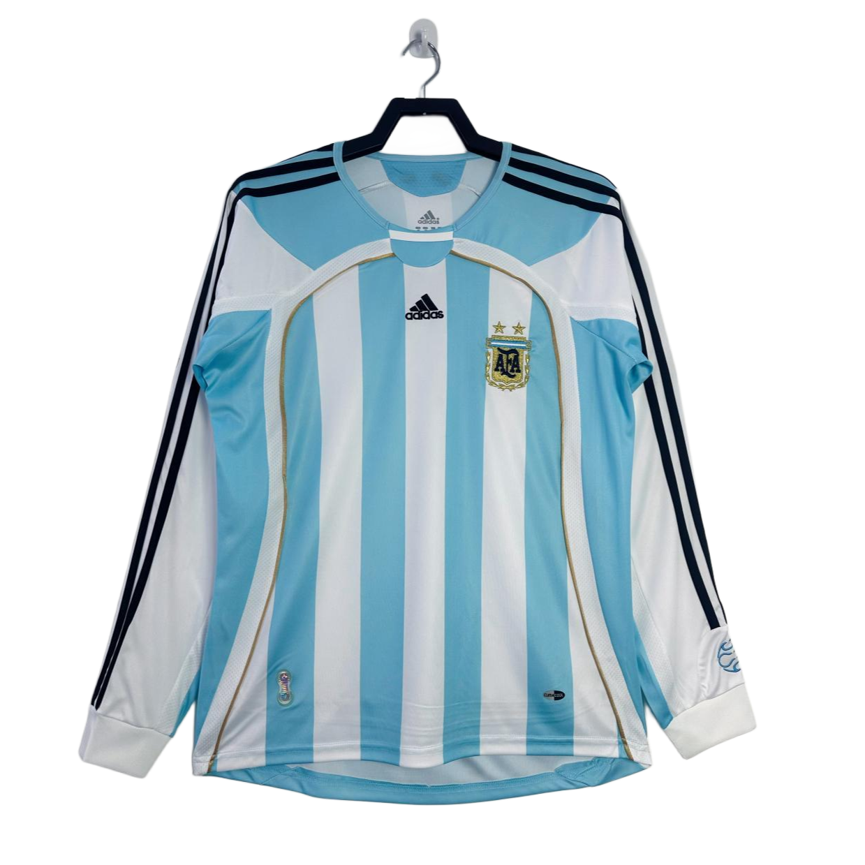 Argentina Retro Long Sleeve Home Kit 05/06