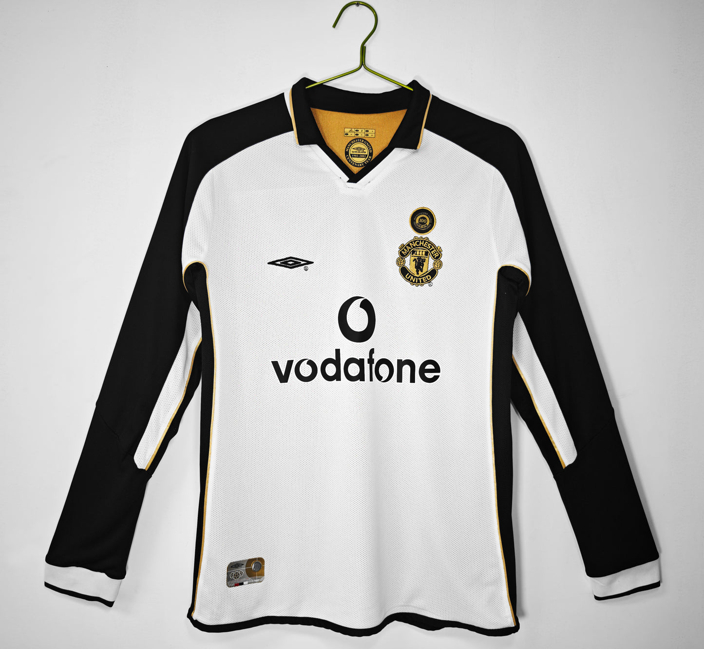 Manchester United Retro Long Sleeve 100th Anniversary Reversible Kit 2001