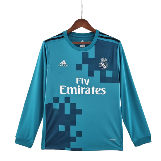 Real Madrid Retro Long Sleeve Third Kit 17/18