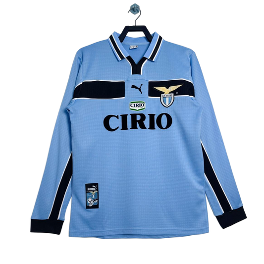 Lazio Retro Long Sleeve Home Kit 98/99