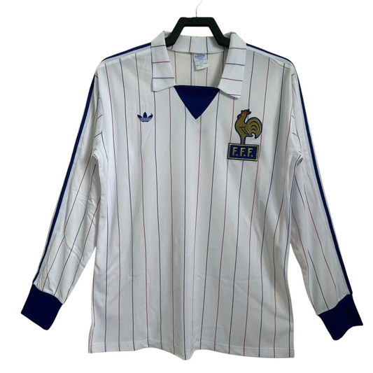 France Retro Long Sleeve Away Kit 80/82