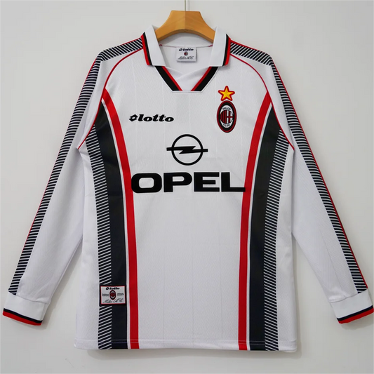 AC Milan Retro Long Sleeve Away Kit 97/98