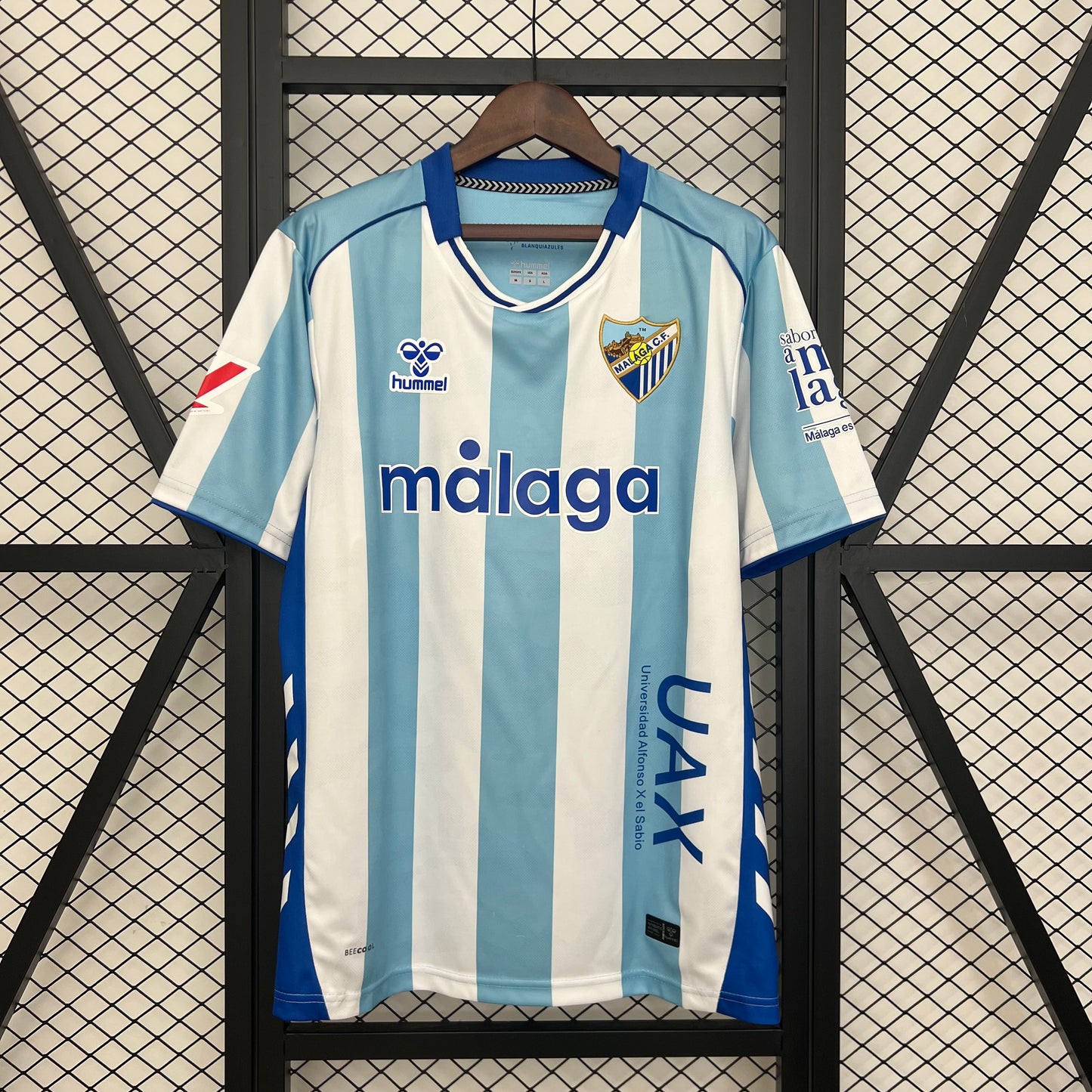 Malaga CF Home Kit 25/26 (Laliga Patch Included)