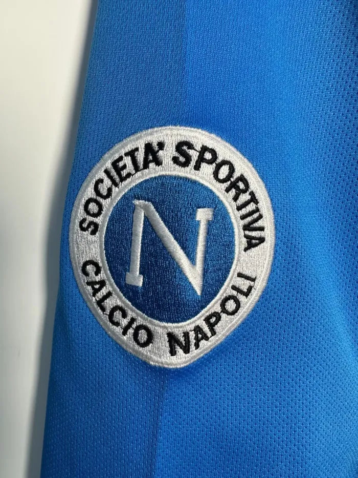 Napoli Retro Long Sleeve Home Kit 87/88