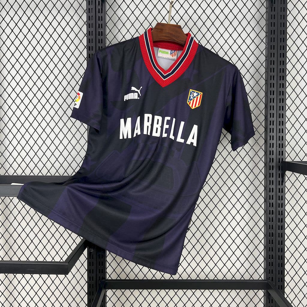 Atletico Madrid Retro Third Kit 95/96 (Laliga Patch Included)