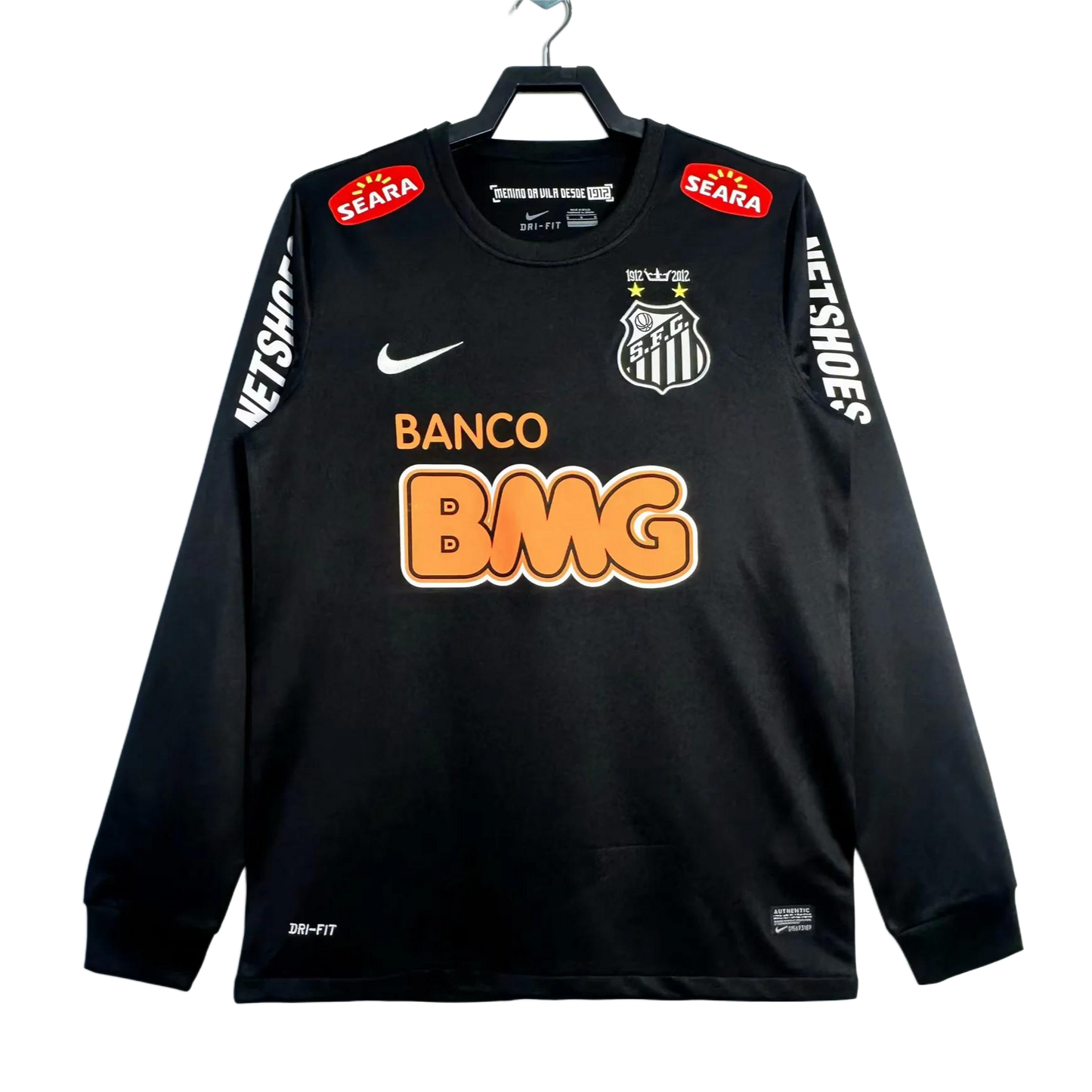 Santos Retro Long Sleeve Away Kit 12/13